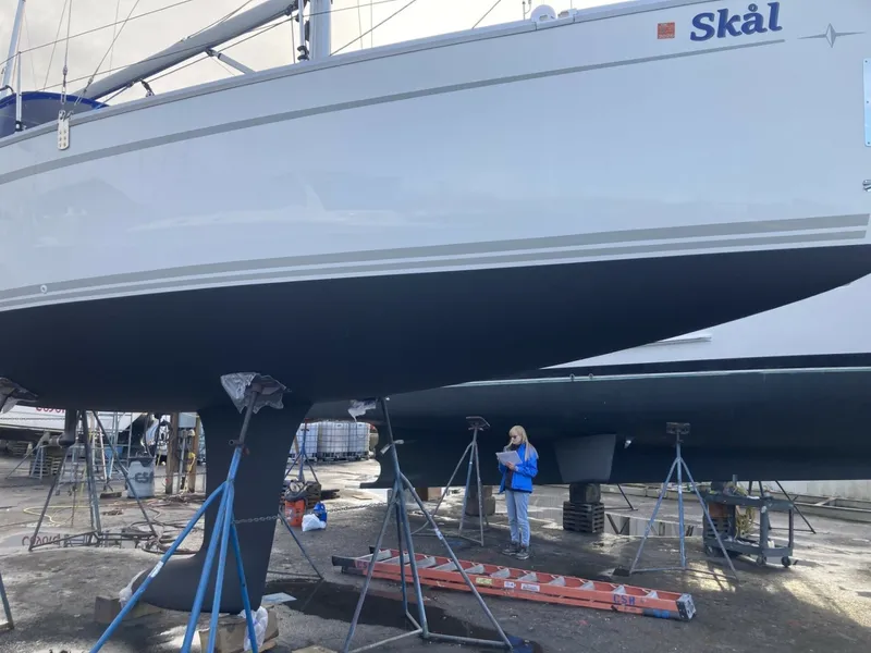 Slide: The Image of Skal hauled out for bottom paint 1/3/2026 - 7937452