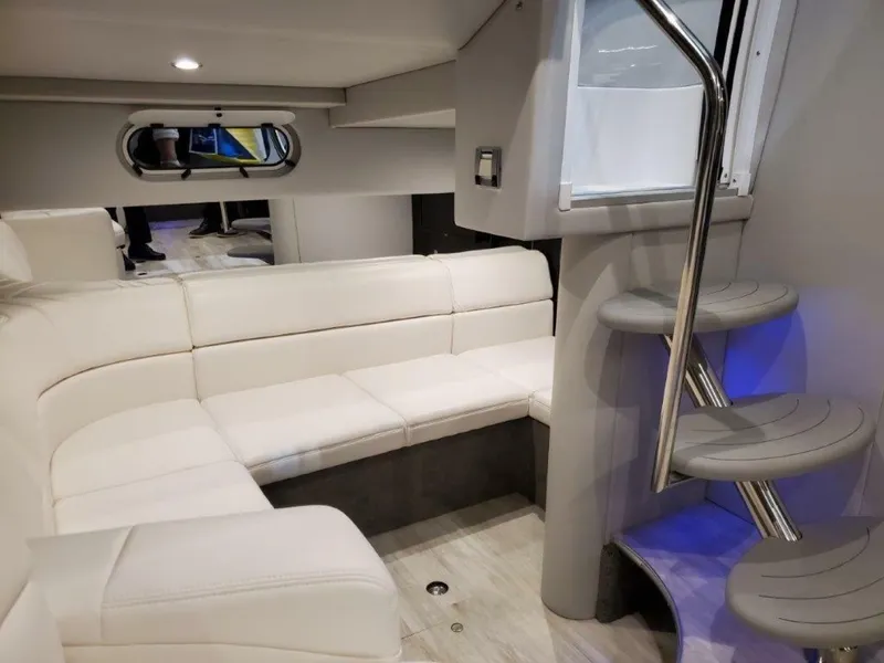 Slide: The Image of Formula 34 CLAIR DE LUNE - Salon & Cabin Entrance 2020 Formula Performance Cruiser CLAIR DE LUNE - 7655222