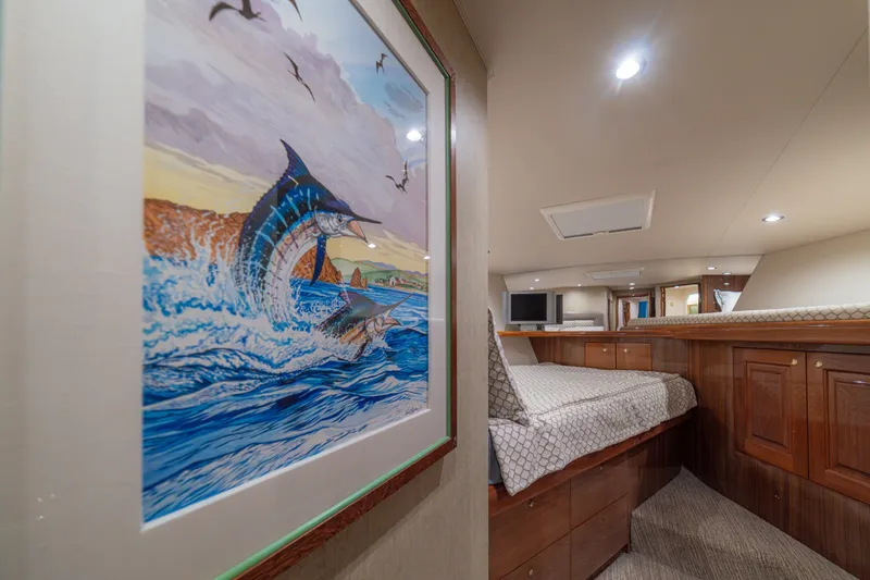 Slide: The Image of 2005 Viking 61 Convertible VIP Stateroom - 6115704