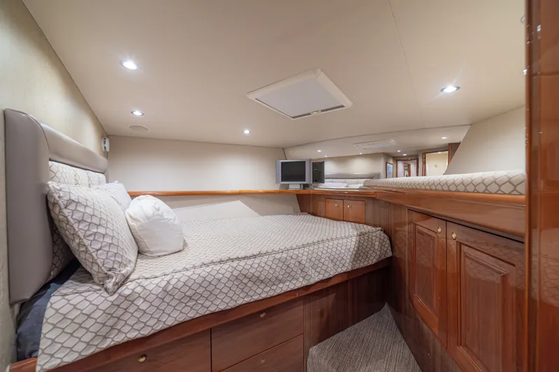 Slide: The Image of 2005 Viking 61 Convertible VIP Stateroom - 6115706