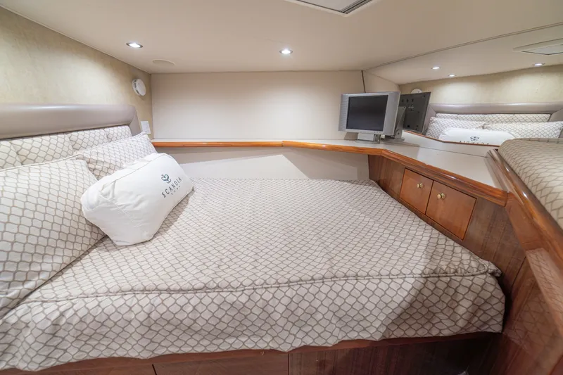 Slide: The Image of 2005 Viking 61 Convertible VIP Stateroom - 6115707