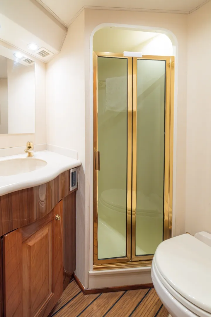 Slide: The Image of 2005 Viking 61 Convertible VIP Stateroom - 6115712