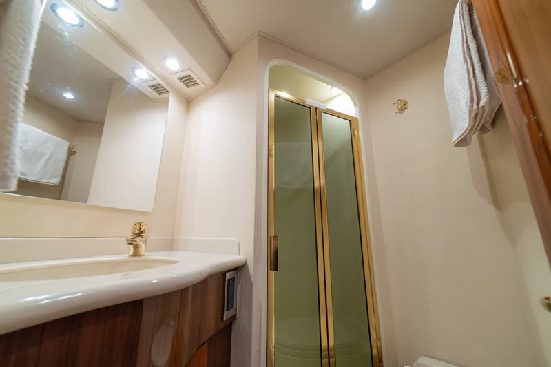 Slide: The Image of 2005 Viking 61 Convertible VIP Stateroom - 6115714