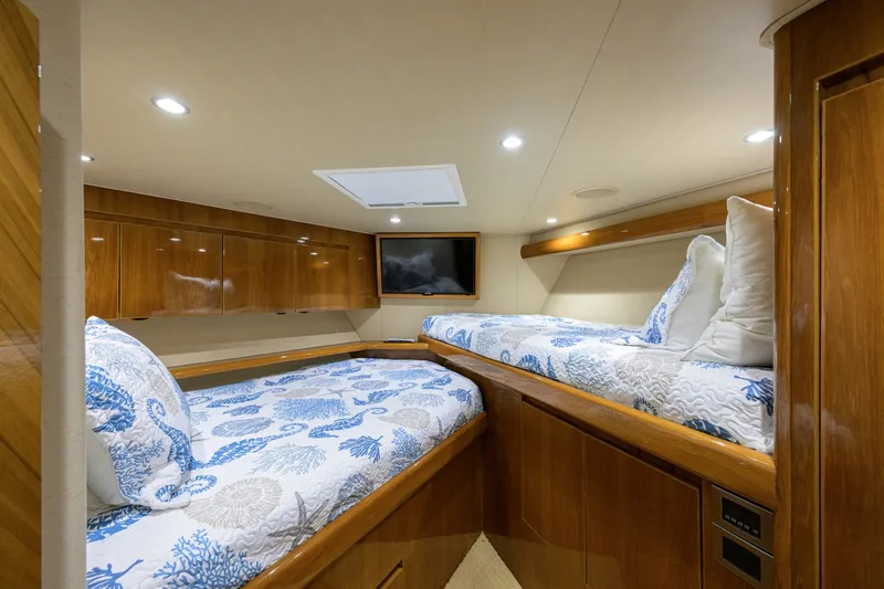 Slide: The Image of Viking 70 DESPERADO - Forward Stateroom 2014 Viking 70 Convertible DESPERADO - 6056777