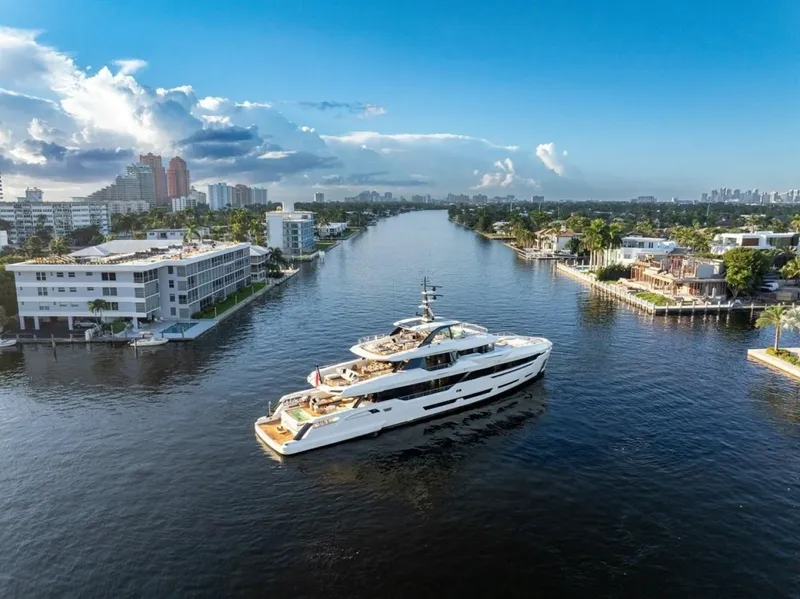 Slide: The Image of Baglietto DOM 133 Tri-Deck Motoryacht 2024 - 6056259