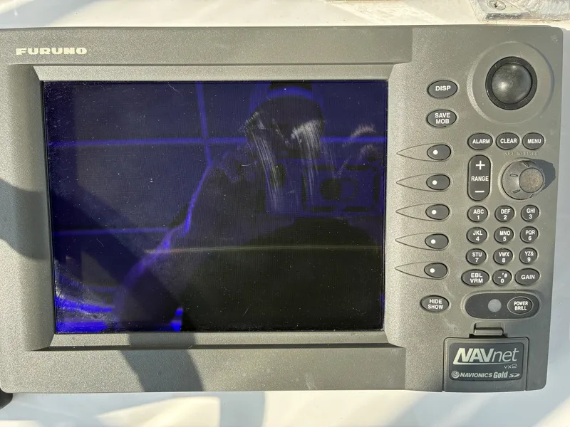 Slide: The Image of 34' Luhrs Radar/GPS/chart plotter/fish finder - 6086416