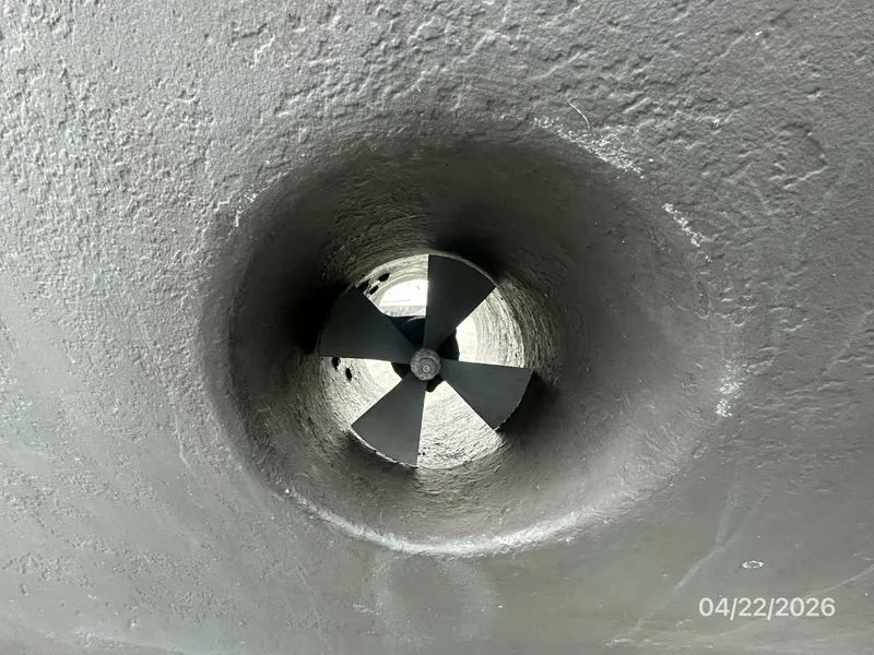 Slide: The Image of 49' DeFever bowthruster starboard - 6061910