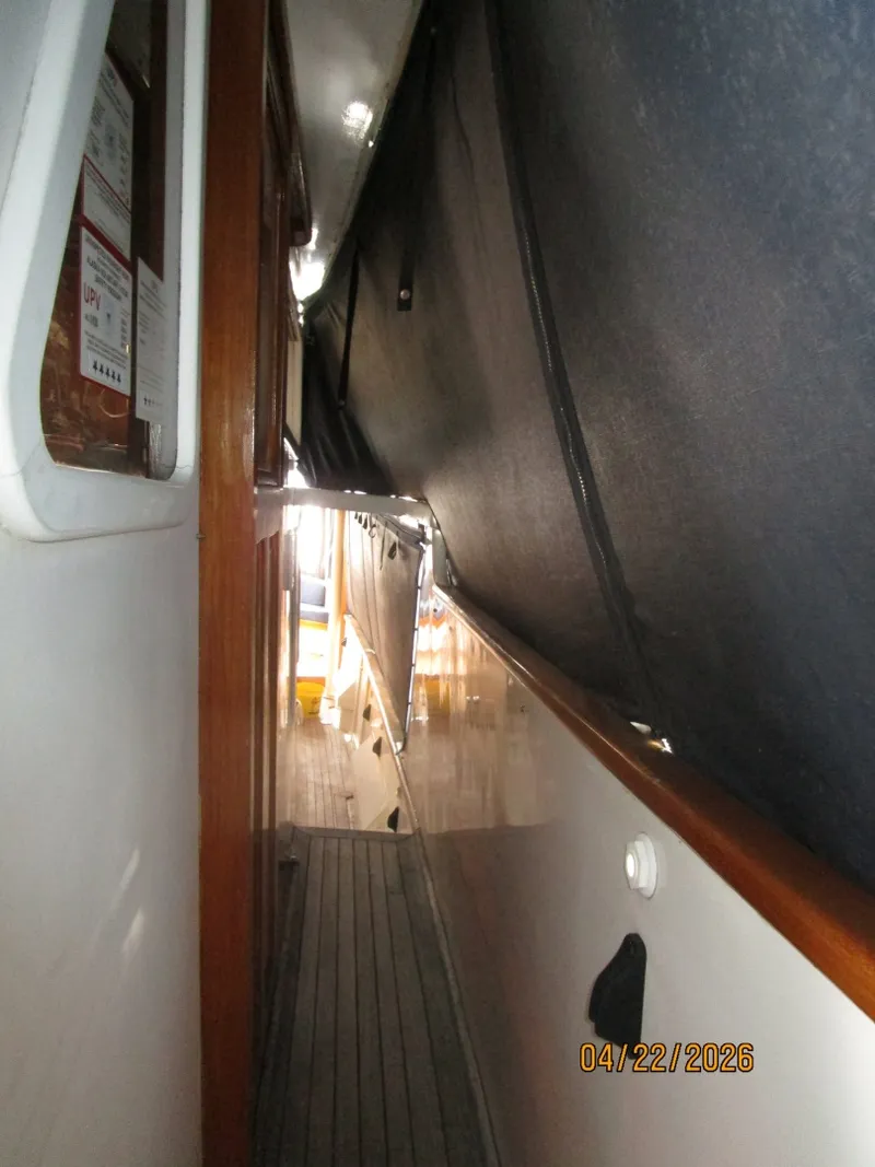 Slide: The Image of 49' DeFever port side deck1 - 6062132
