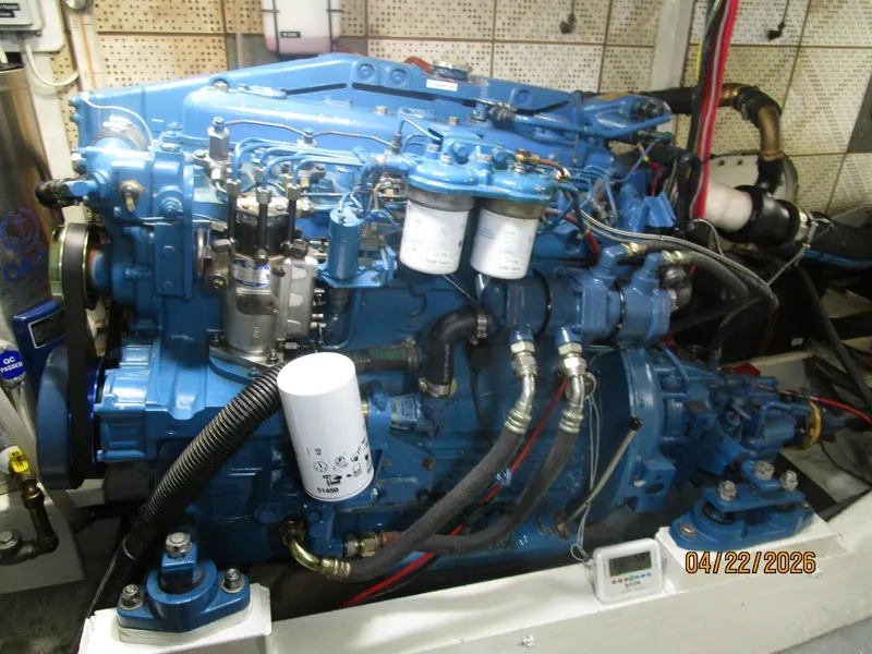 Slide: The Image of 49' DeFever starboard main engine - 6062147