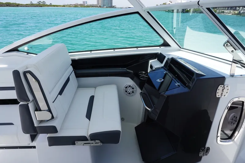 Slide: The Image of 2023 27 Blackfin 272 DC Port Seating (3) - 6090251