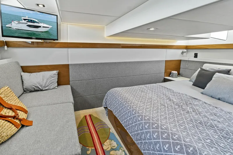 Slide: The Image of 2019 Cruisers Yachts 42 Cantius 'Truly Ineffable' Master Stateroom - 6066580