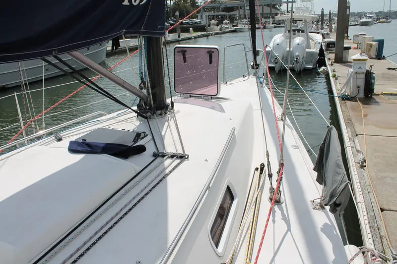 Slide: The Image of J/109 Shoal Draft with Carbon Spars Starboard deck - 6067204