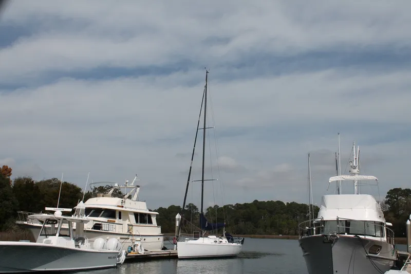 Slide: The Image of J/109 Shoal Draft with Carbon Spars Bow - 6067197