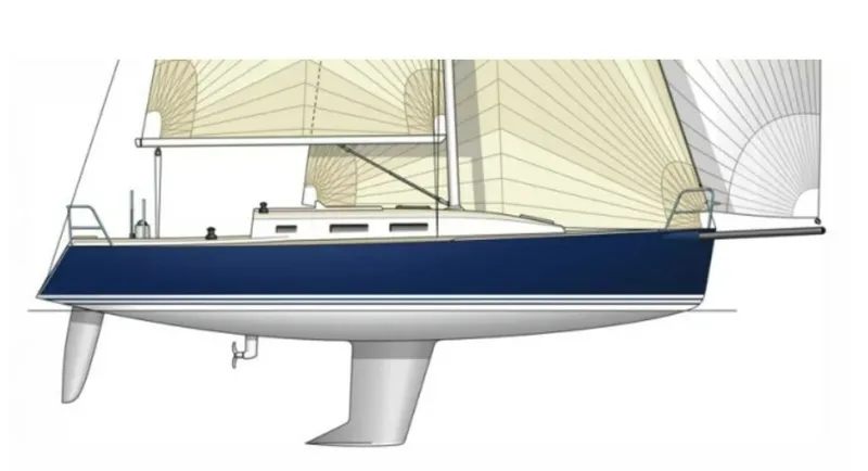 Slide: The Image of J/109 Shoal Draft with Carbon Spars Brochure - Sistership - 6067199