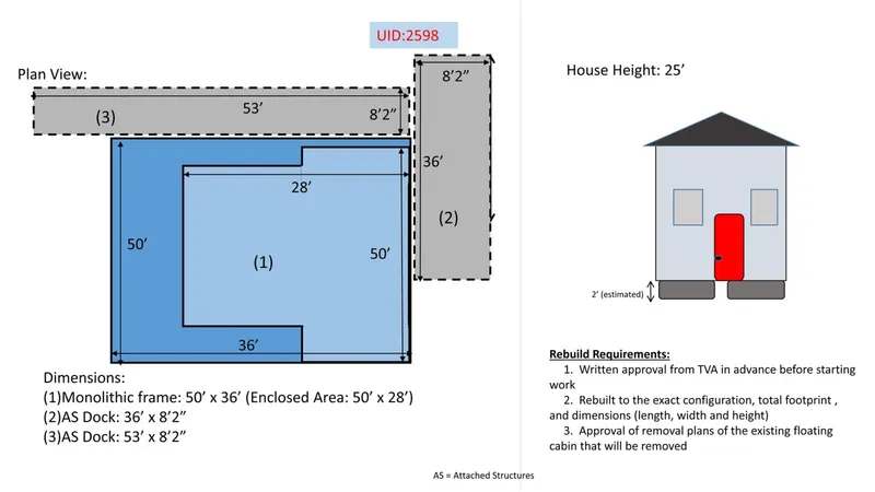 Slide: The Image of Custom Floating Cabin - Approx 1340sqft 2010 - 6070528