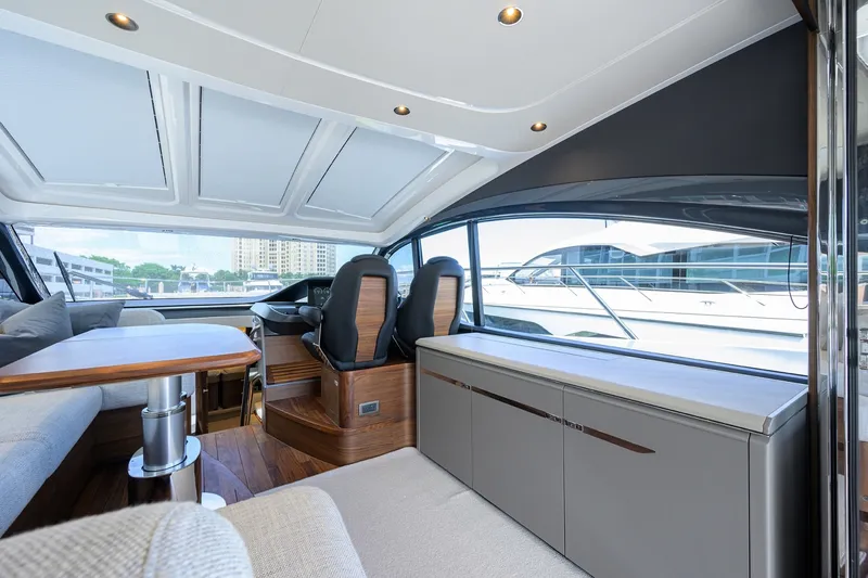 Slide: The Image of Princess 50 Everlong - Interior Salon 2026 Princess V50 Deck Salon Everlong - 6071420