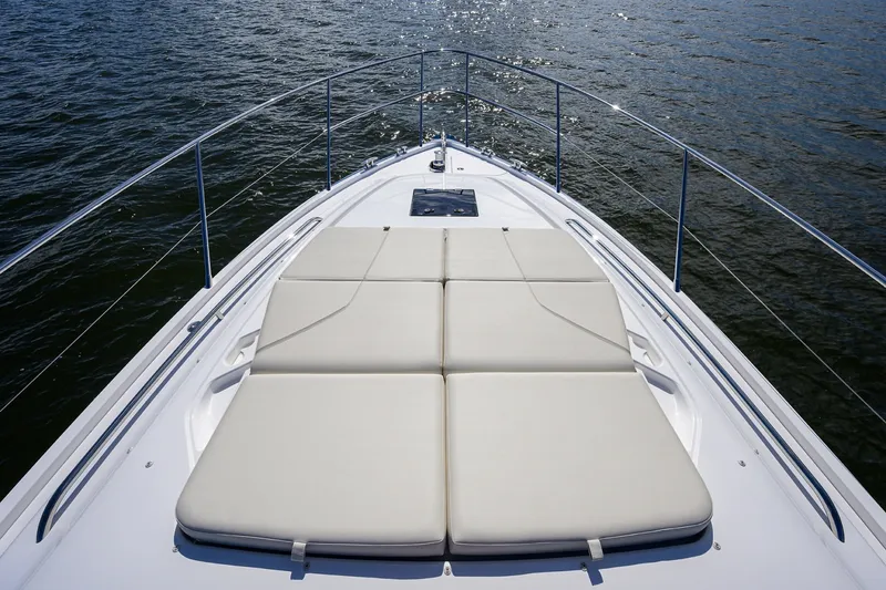Slide: The Image of Princess 50 Everlong - Exterior Bow 2026 Princess V50 Deck Salon Everlong - 6071474