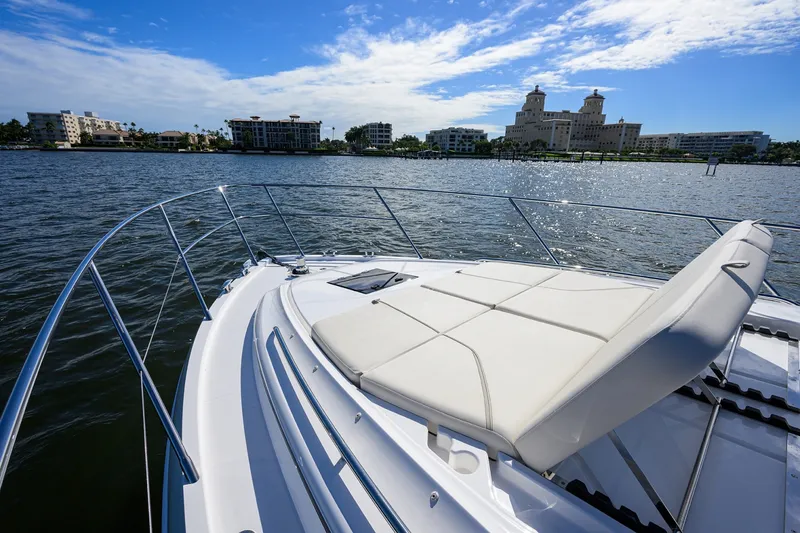 Slide: The Image of Princess 50 Everlong - Exterior Bow 2026 Princess V50 Deck Salon Everlong - 6071476