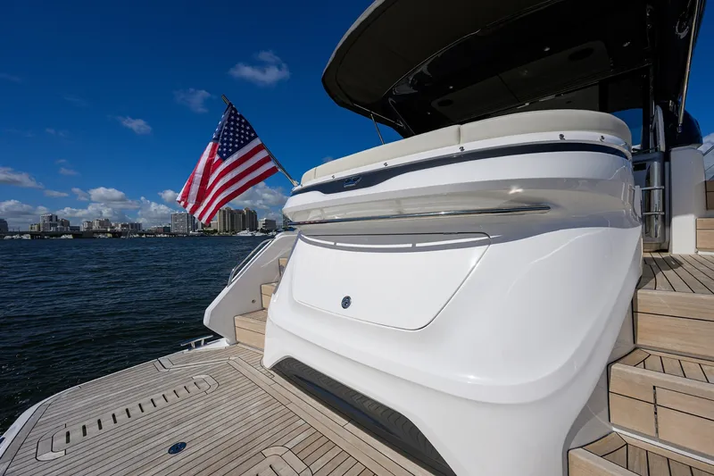 Slide: The Image of Princess 50 Everlong - Exterior Bow 2026 Princess V50 Deck Salon Everlong - 6071478