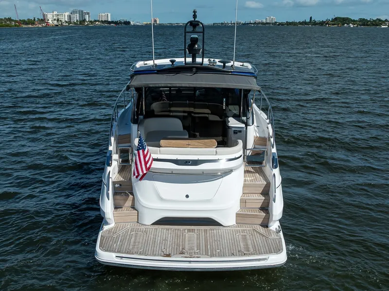 Slide: The Image of Princess 50 Everlong - Exterior Profile 2026 Princess V50 Deck Salon Everlong - 6071601