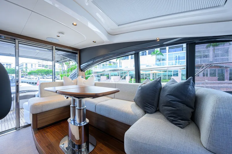 Slide: The Image of Princess 50 Everlong - Interior Salon 2026 Princess V50 Deck Salon Everlong - 6071425