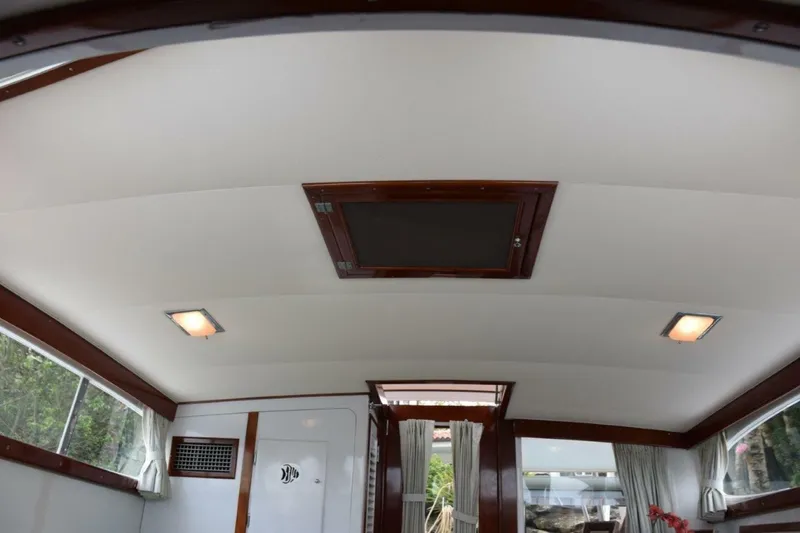 Slide: The Image of Salon Headliner With Lights And Deck Hatch - 6073887