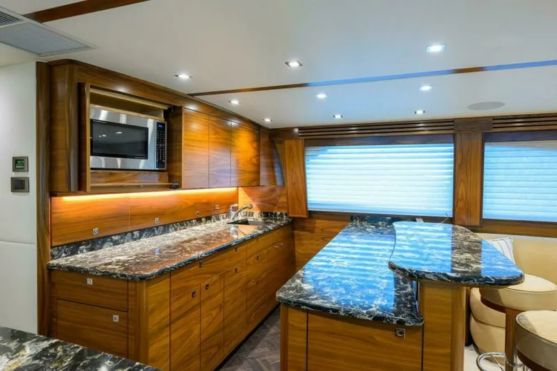 Slide: The Image of 2023 Viking 64 Convertible - Galley 2023 Viking 64 Convertible HMY Trade - 7655346