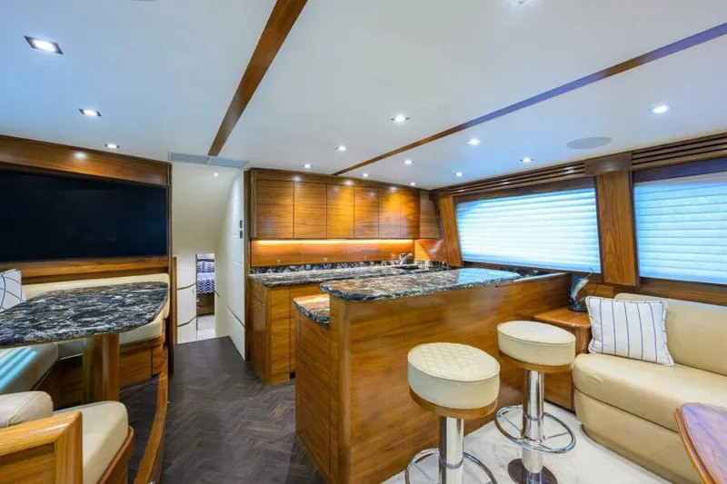 Slide: The Image of 2023 Viking 64 Convertible - Galley 2023 Viking 64 Convertible HMY Trade - 6074930
