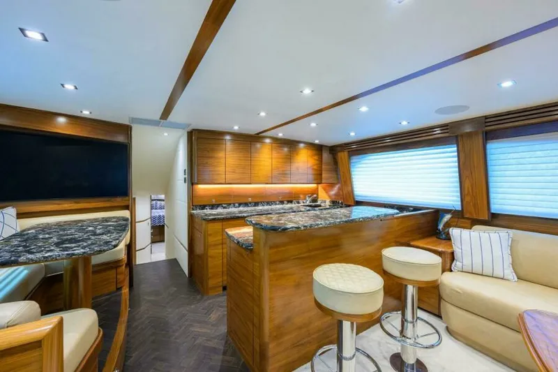 Slide: The Image of 2023 Viking 64 Convertible - Galley 2023 Viking 64 Convertible HMY Trade - 7655344