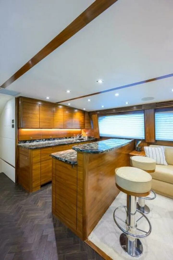 Slide: The Image of 2023 Viking 64 Convertible - Galley 2023 Viking 64 Convertible HMY Trade - 7655345