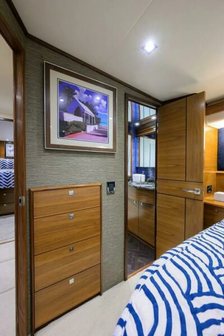 Slide: The Image of 2023 Viking 64 Convertible - Stateroom 2023 Viking 64 Convertible HMY Trade - 7655355