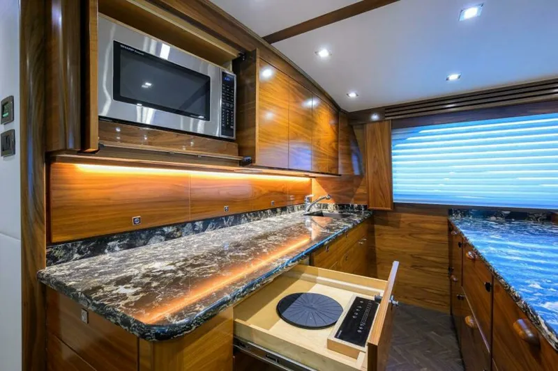 Slide: The Image of 2023 Viking 64 Convertible - Galley 2023 Viking 64 Convertible HMY Trade - 7655347