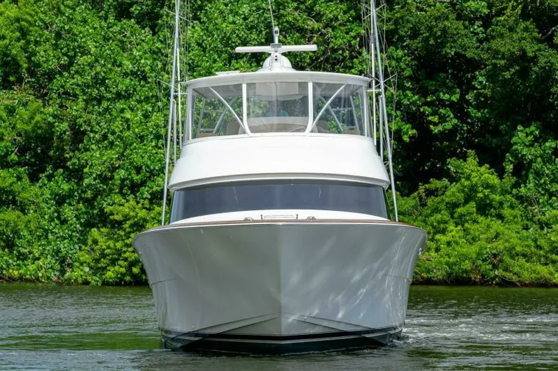 Slide: The Image of 2023 Viking 64 Convertible - Bow Profile 2023 Viking 64 Convertible HMY Trade - 7655337
