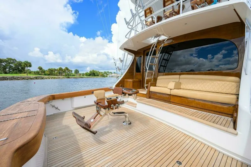 Slide: The Image of 2023 Viking 64 Convertible - Cockpit 2023 Viking 64 Convertible HMY Trade - 7655381