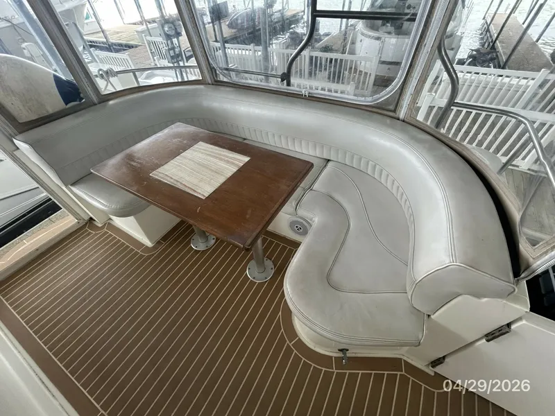 Slide: The Image of 44' Cruisers sundeck aft seating - 6075672