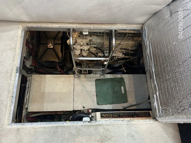 Slide: The Image of 44' Cruisers engine room access - 6075617