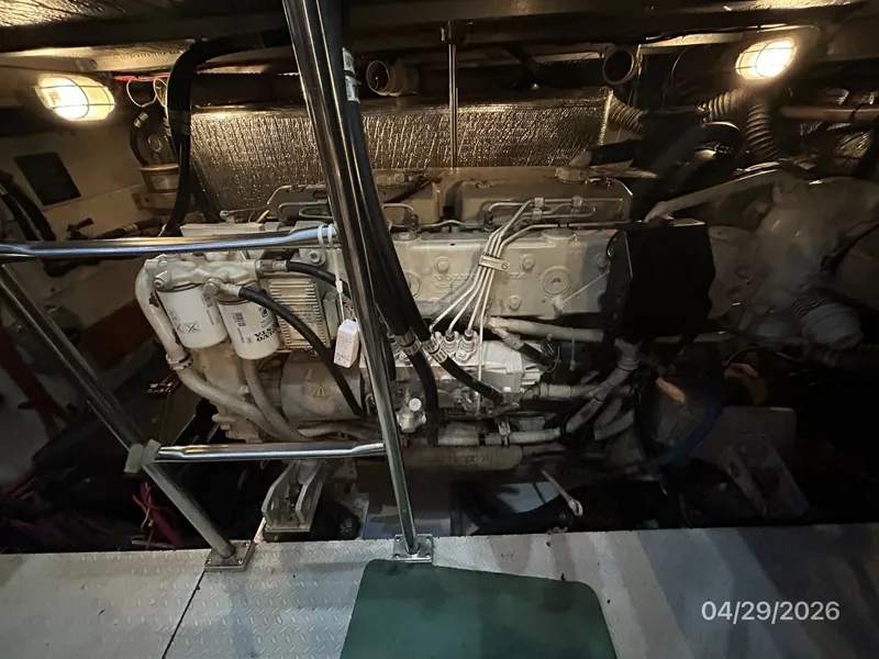 Slide: The Image of 44' Cruisers starboard main engine - 6075665