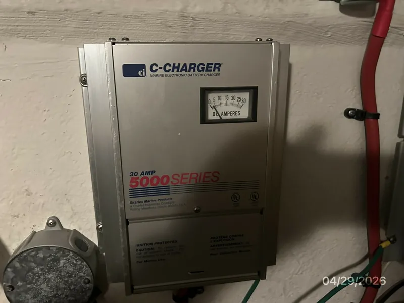 Slide: The Image of 44' Cruisers battery charger2 - 6075612