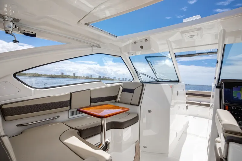 Slide: The Image of Pursuit 37 - Irish Ayes - Helm Deck Seating 2020 Pursuit DC 365 - Irish Ayes - 7866876