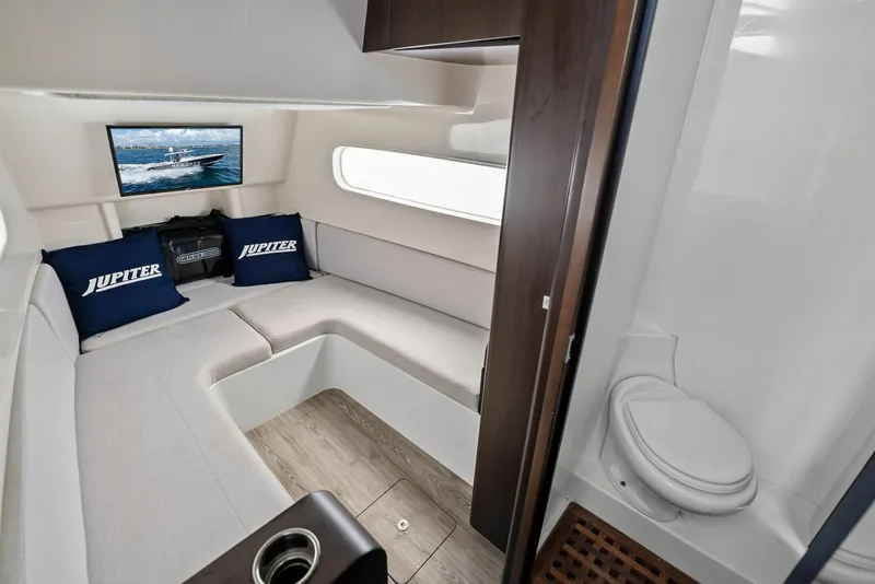Slide: The Image of 2020 Jupiter 43 Center Console MENACE V-Berth/Head - 6107017