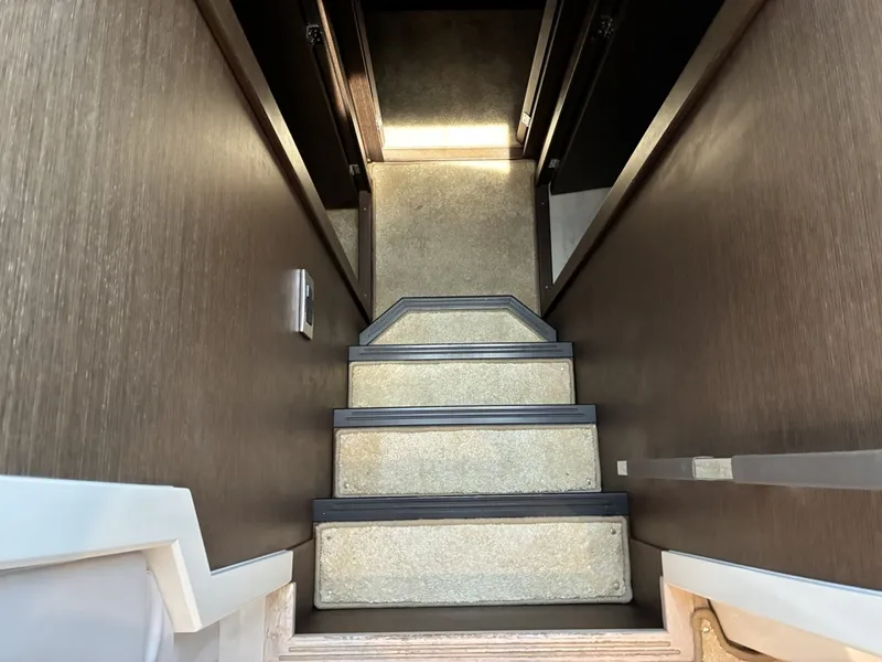Slide: The Image of 2020 Prestige 420S -  Companionway, carpeted - 6081650