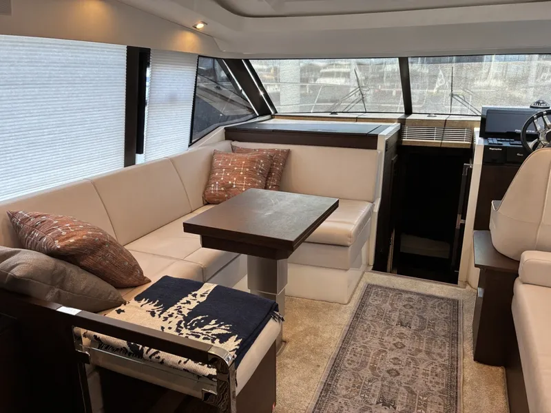 Slide: The Image of 2020 Prestige 420S -  Dinette with leave folded, easy access in and out - 6081640