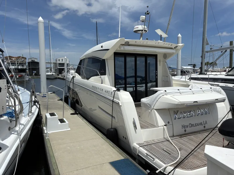 Slide: The Image of 2020 Prestige 420S -  Transom - 6081678