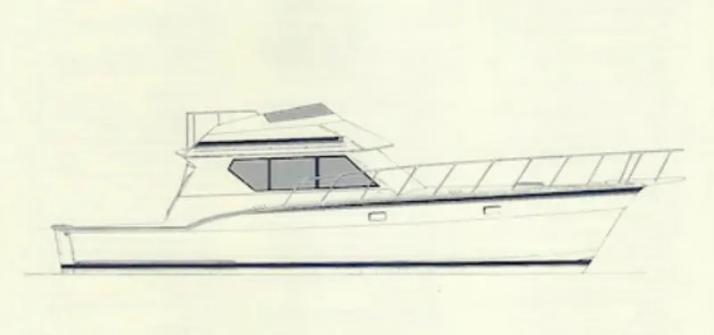 Slide: The Image of Hatteras 45 1990 - 6082304