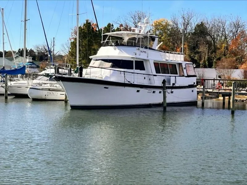 The Image of Hartman-Palmer 60 Flush Deck Motor Yacht 1985 - 6082744