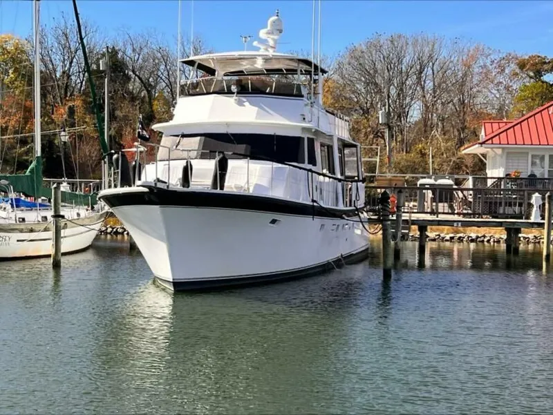 Slide: The Image of Hartman-Palmer 60 Flush Deck Motor Yacht 1985 - 6082745