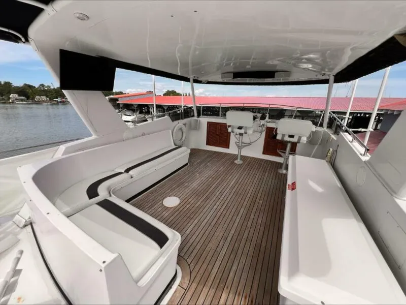 Slide: The Image of Hartman-Palmer 60 Flush Deck Motor Yacht 1985 - 6082755