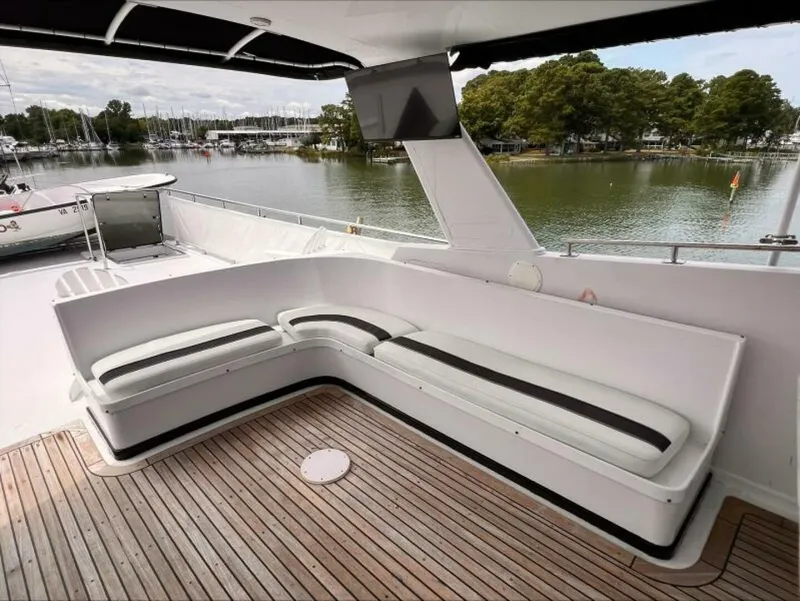 Slide: The Image of Hartman-Palmer 60 Flush Deck Motor Yacht 1985 - 6082756