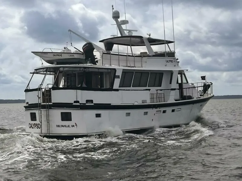 Slide: The Image of Hartman-Palmer 60 Flush Deck Motor Yacht 1985 - 6082748
