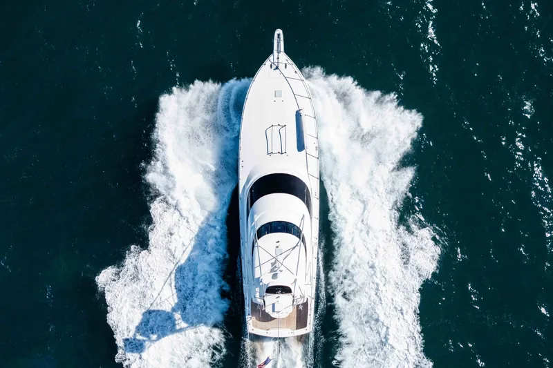 Slide: The Image of 2018 Viking 72 Convertible Aerial View - 6085013